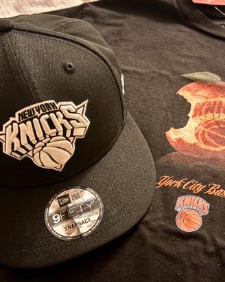 Cappello e tshirt orginali NBA Knicks