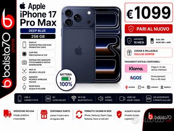 Apple iPhone 17 Pro Max Deep Blue 256 GB