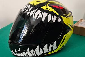Casco bambino integrale con doppia visiera 