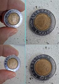 500 Lire Luca Pacioli 1994