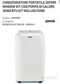 Condizionatore portatile 12000btu pompa di calore