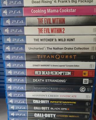 Giochi PS4 (vari prezzi )