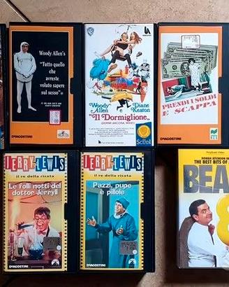 8 VHS JERRY LEWIS WOODY ALLEN