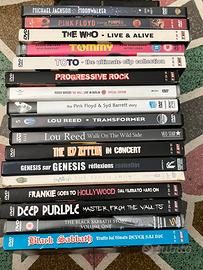 Lotto 17 dvd concerti musica anni 70-80