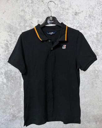 Polo K-Way colore nero,Taglia S