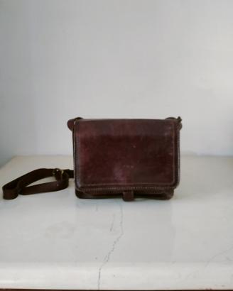 borsa tracolla in cuoio