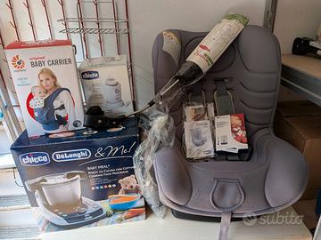 Seggiolino auto, Robot pappa Chicco e varie 0-3 a