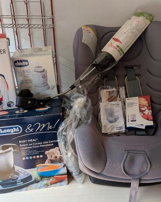 Seggiolino auto, Robot pappa Chicco e varie 0-3 a