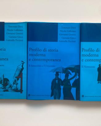 Libro: Profilo di storia moderna e contemporanea 