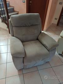 Poltrona relax movimento manuale
