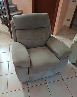 Poltrona relax movimento manuale