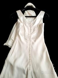 ABITO DA SPOSA SARTORIALE TG. 40/42