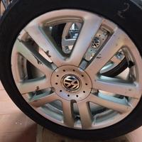 Ruote Golf 17", originali VW, gommate.