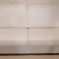 divano ikea pelle bianca 