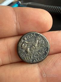 AR Denarius, C. Valerius C.f. Flaccus, 140 a.C.