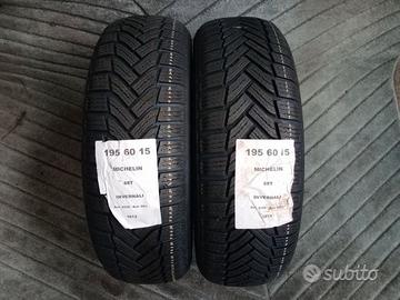 2 gomme 195 60 15 michelin a1012