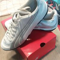 Scarpe calcetto 43 Puma bianche 