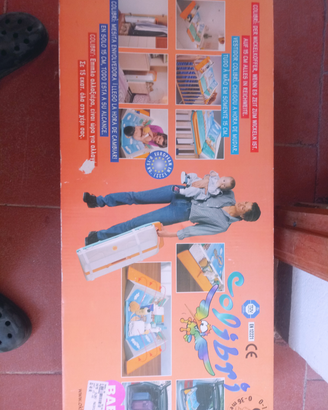 Fasciatoio da viaggio Colibrì a valigetta