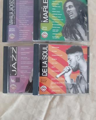 Quattro CD Serie "Black" Gospel-Reggae-Jazz-Rap
