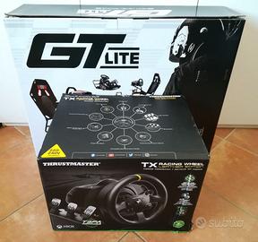 VOLANTE THRUSTMASTER TX + POSTAZIONE GT LITE