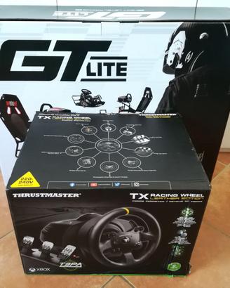 VOLANTE THRUSTMASTER TX + POSTAZIONE GT LITE