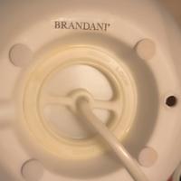 Lampada Cometa Brandani in porcellana