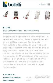 Seggiolino posteriore b-one - bellelli