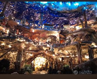 presepe realizzato a mano
