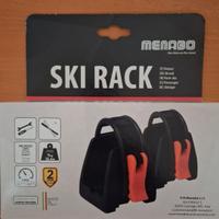 Porta sci auto per barra