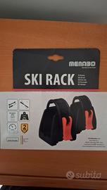Porta sci auto per barra