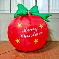 Pallina di Natale gigante gonfiabile