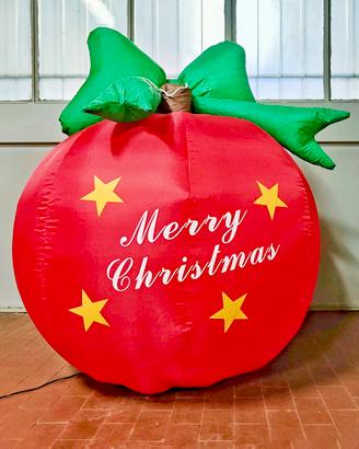 Pallina di Natale gigante gonfiabile