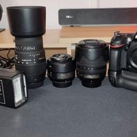 Nikon D7100 + ottiche + accessori