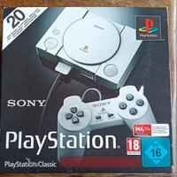 Nuova console Sony mini PS1 con 20 giochi caricati