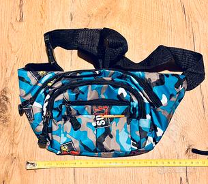 Marsupio mimetico blu NUOVO