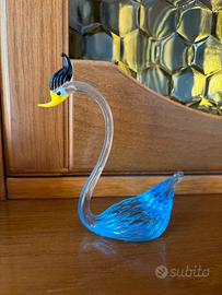 Soprammobile in vetro - Cigno