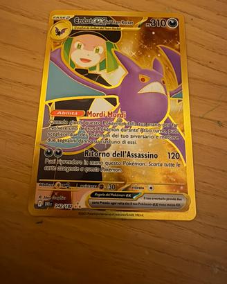 Crobat EX del Team Rocket – Full Art Rara!