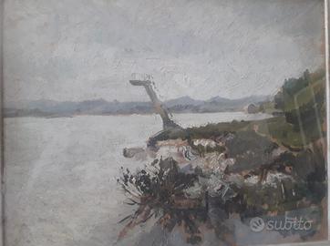 Quadro  Andrea Furrer. “Trampolino di Biandronno