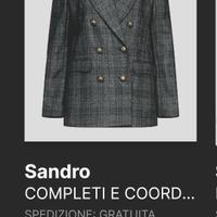 giacca sandro paris 