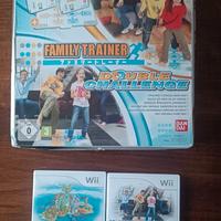 Family trainer con tappeto e due giochi