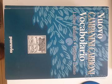 VOCABOLARIO LATINO ITALIANO CAMPANINI CARBONI
