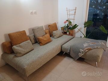 Divano Samoa Jest con pouf