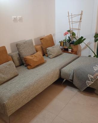 Divano Samoa Jest con pouf