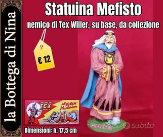 Statuetta Mefisto serie Tex Willer da collezione
