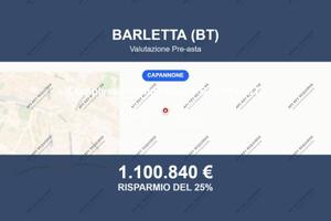 Immobile in asta di 2900 m² a Barletta