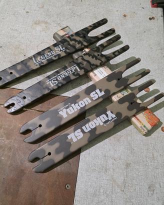 Coppia di flettenti per balestra compound nuovi.