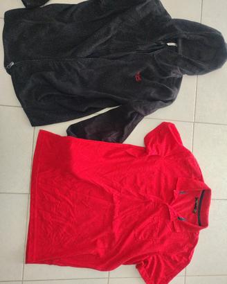 Polo e felpa uomo tg L Piazza Italia e Sport 