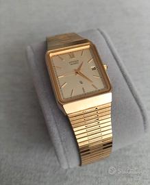 Citizen Tank Vintage numeri romani Dorato al quarz