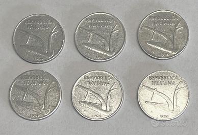 Monete Rare da 10 lire 1951-54-55-56