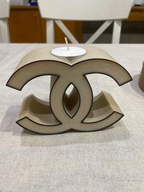 Portacandela con logo